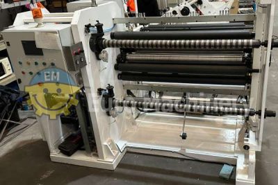 56073 Slitter Rwinder TITAN ComMachinery to cut all kind of flexible materials